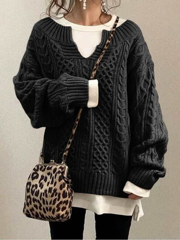 Belle - Elegant oversized sweater