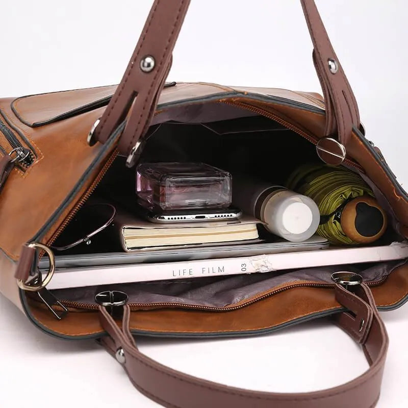 Nora - Leather shoulder bag