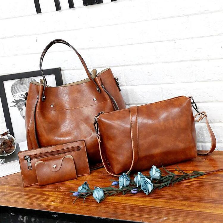 Greta | Set of 4 vintage handbags for ladies