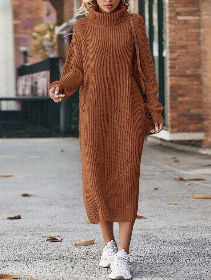 Celine - Casual knitted winter dress