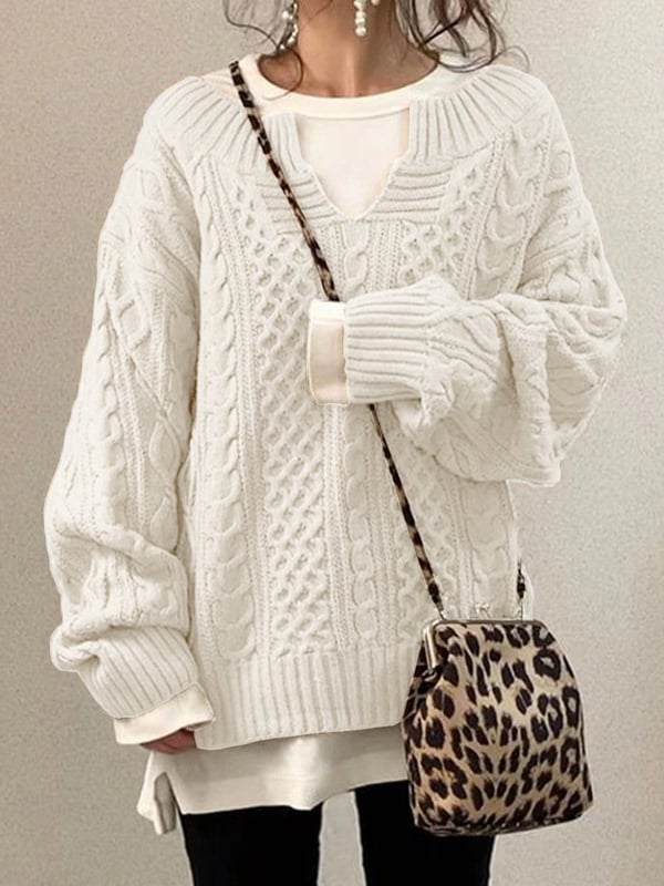 Belle - Elegant oversized sweater