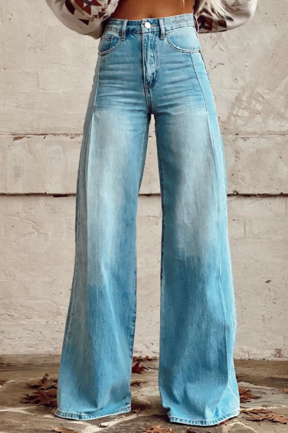 Estelle - Jeans with flared denim