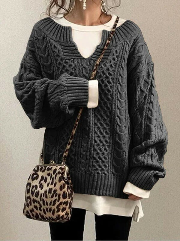 Belle - Elegant oversized sweater