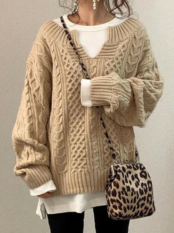 Belle - Elegant oversized sweater