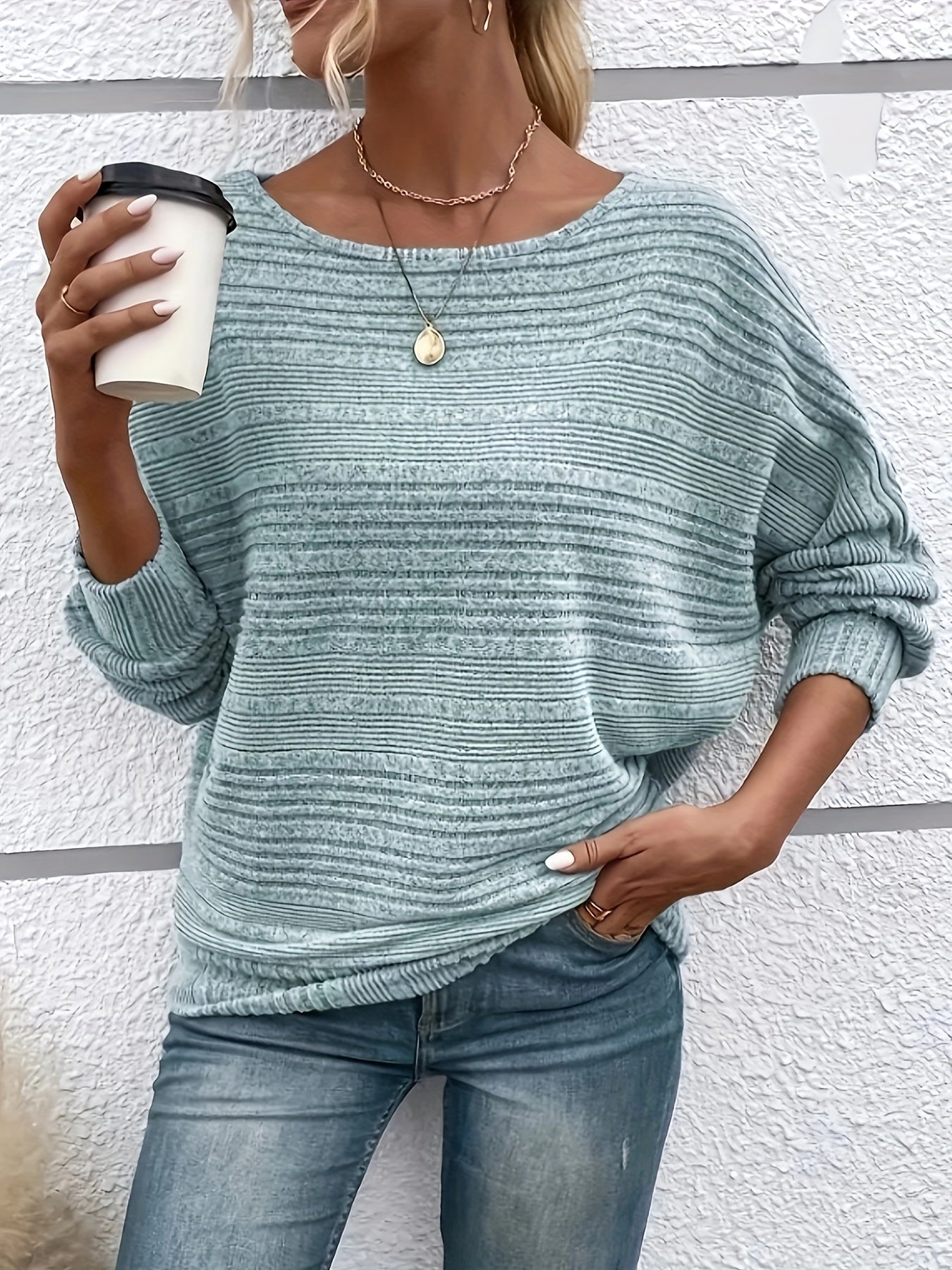 Mils - Casual round-neck jumper