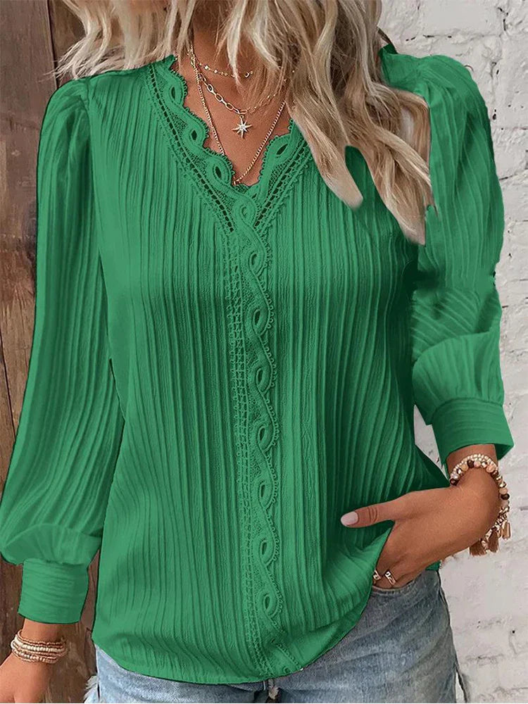 Estee - Blouse with lace details