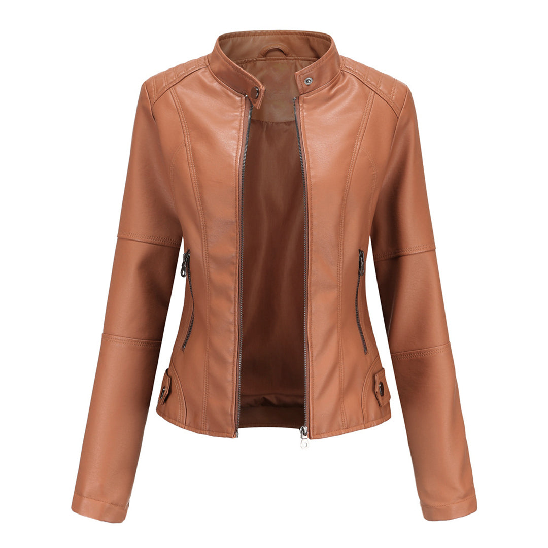 Milena | Stylish leather jacket