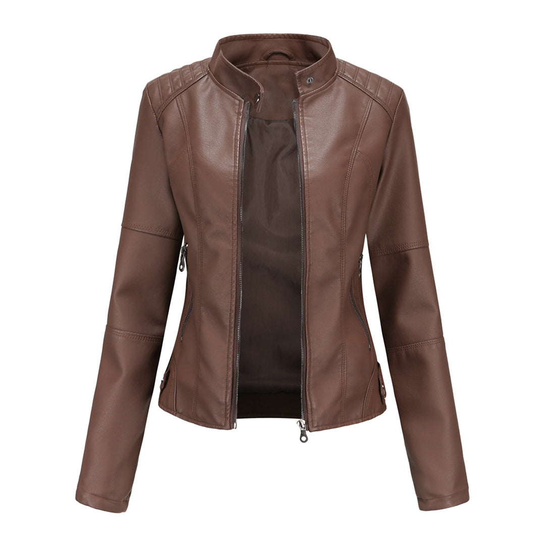 Milena | Stylish leather jacket