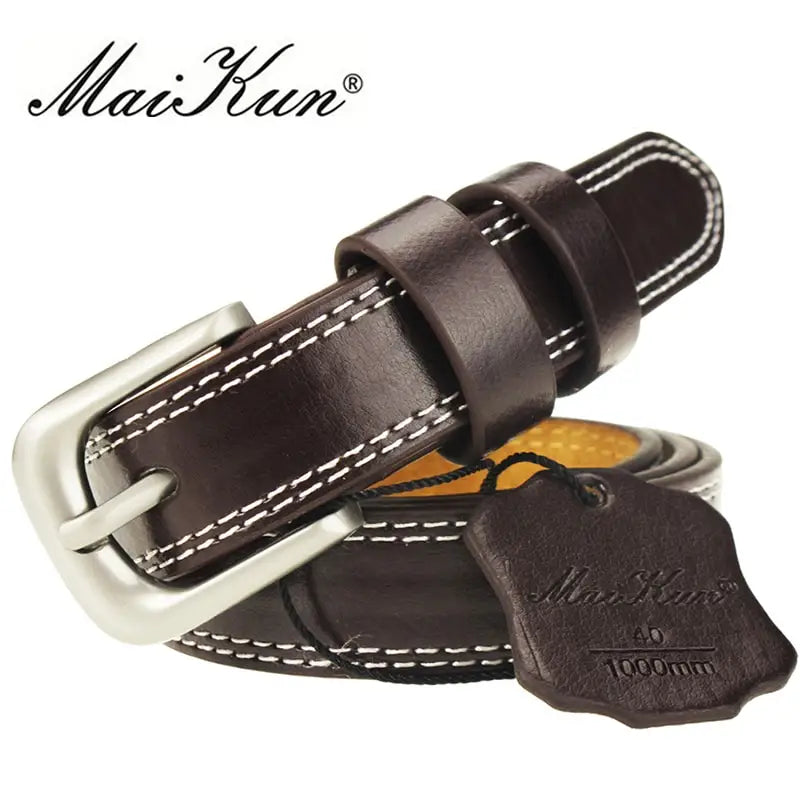 Ilaria | Leather belt for women (2,2 cm)