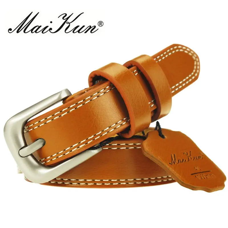 Ilaria | Leather belt for women (2,2 cm)