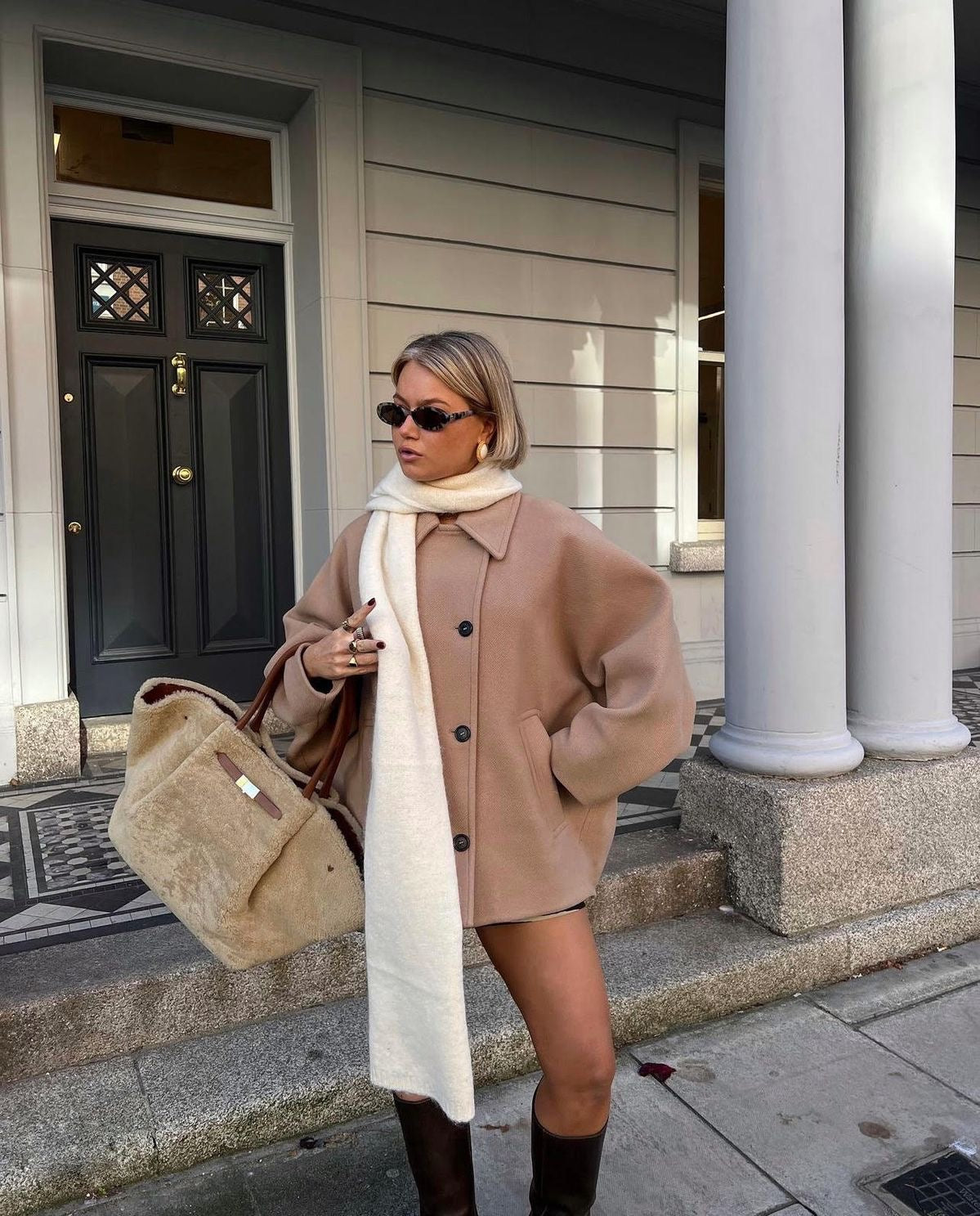 Jazzy - Oversized wool coat