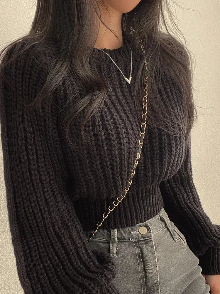 Essencia | Elegant Long Sleeve Sweater