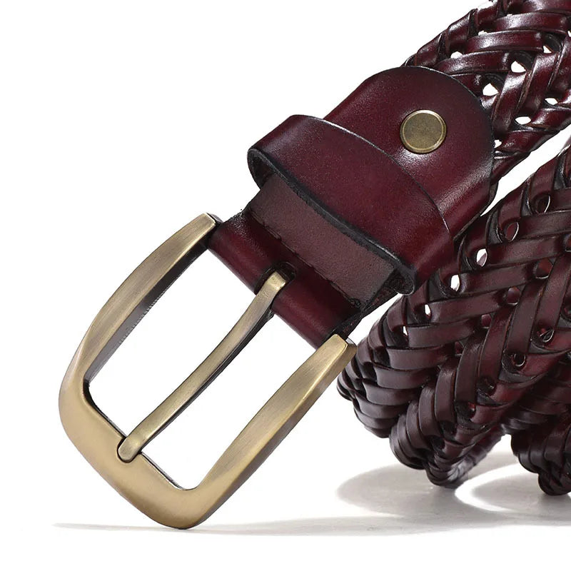 Alessio | Men's Braided Belt (Vintage)