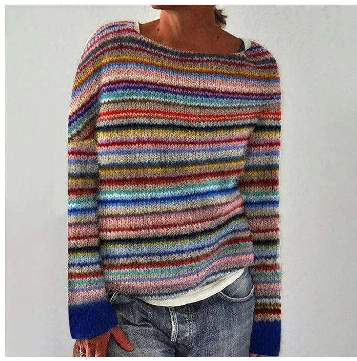 Silvia - Colourful Knitted Jumpers