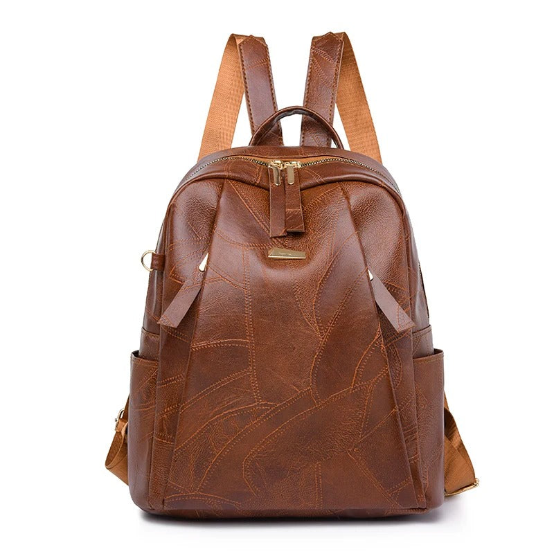 Amira | Elegant leather backpack for women