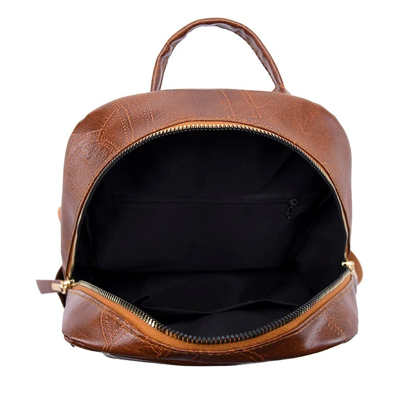 Amira | Elegant leather backpack for women