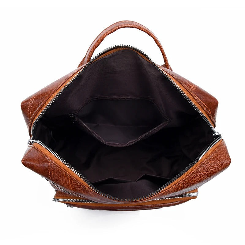 Giulia | Stylish leather backpack for women