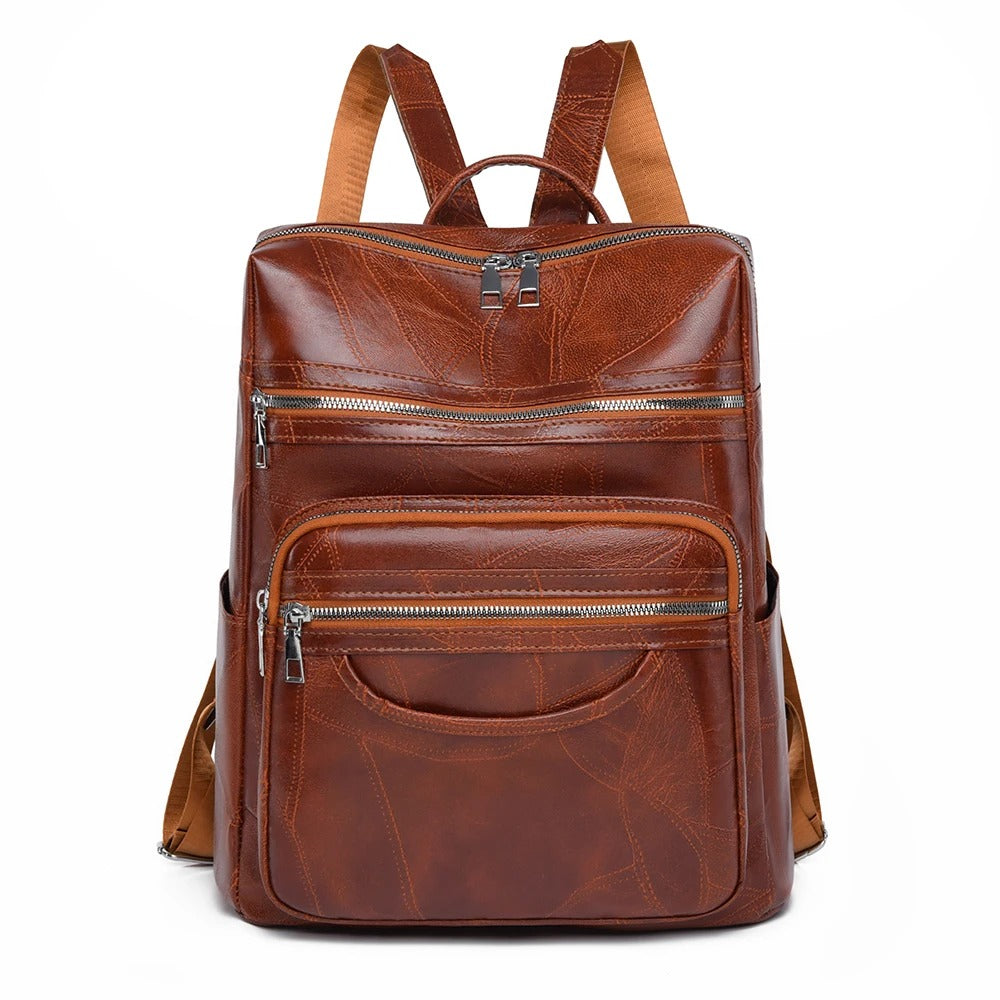 Giulia | Stylish leather backpack for women