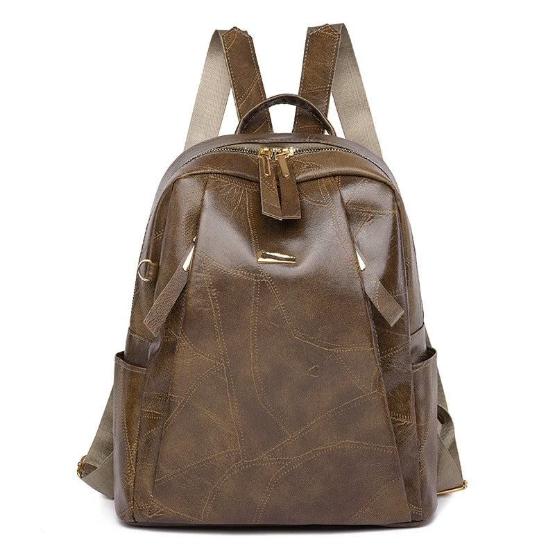 Amira | Elegant leather backpack for women