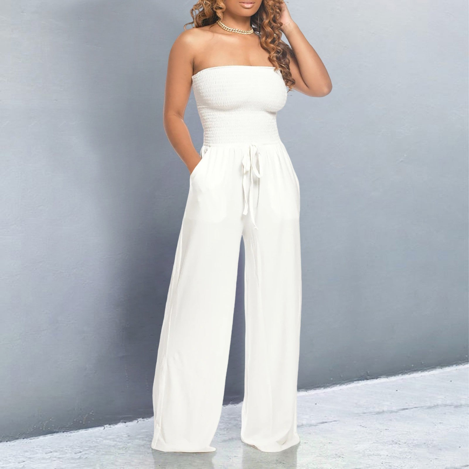 Ceylin | Trendy Off-Shoulder Jumpsuit